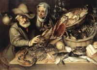 Passerotti, Bartolomeo - The Fishmonger's Shop